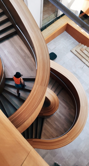 escalera madera obra civil obra residencial rehabilitacion